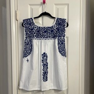 NWT Mi Golondrina Sleeveless Top Size Small